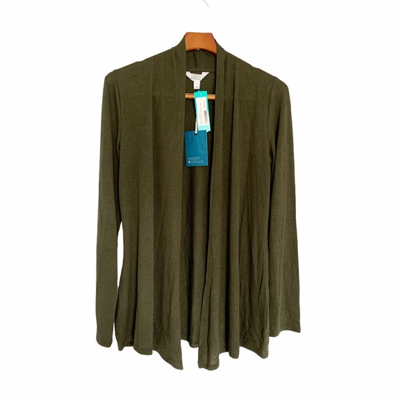 Market Spruce Olive Cardigan | Poshmark